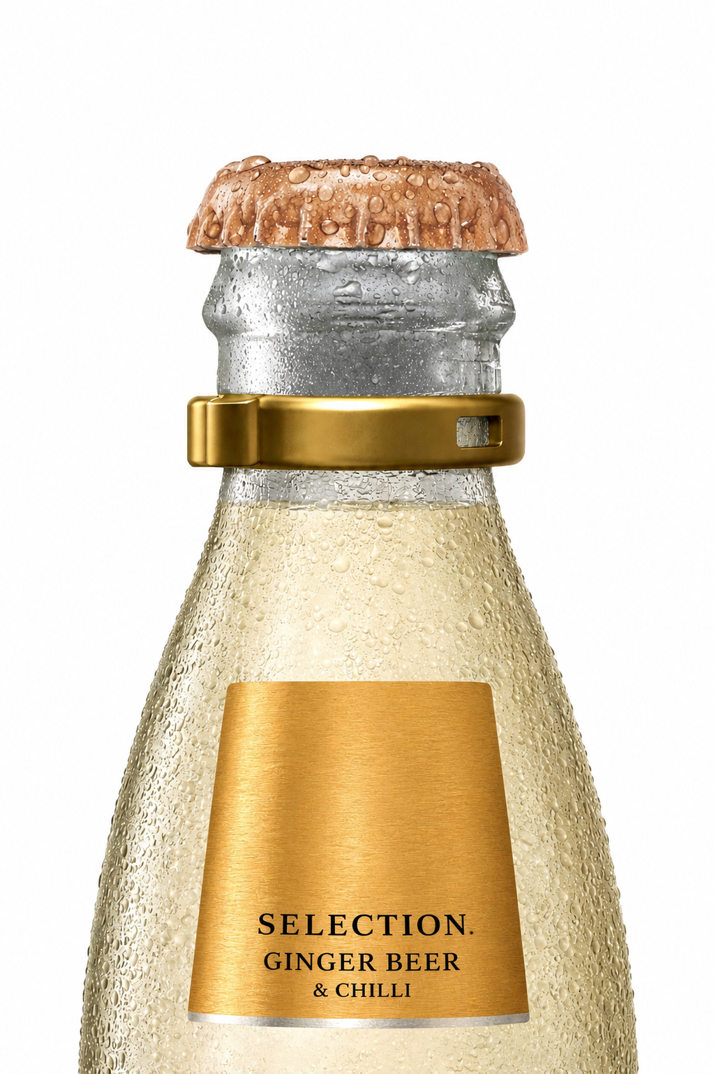 Flavor'ring prototype on a bottle